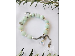 Narukvica od hematita i amazonita