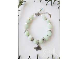 Narukvica od hematita i amazonita