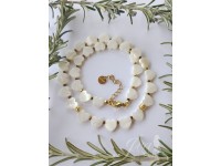 Ogrlica od školjki i hematita